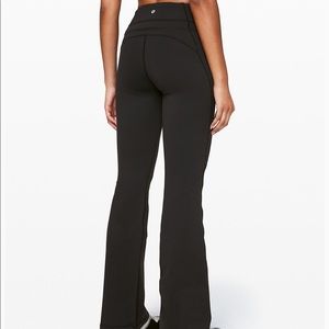 Lululemon flair Groove Pant Flare 32". Yoga pants